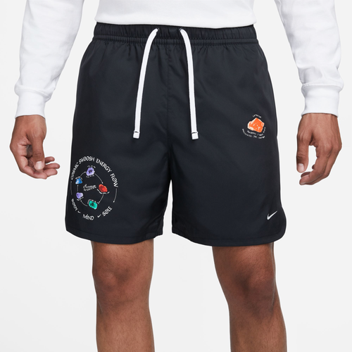 

Nike Mens Nike NSW Woven Energy Flow Shorts - Mens Off Noir Size M