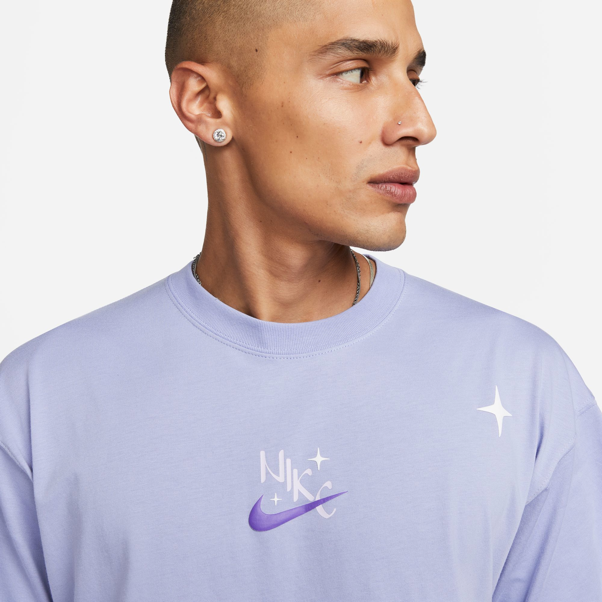 Nike NSW Short Sleeve Max 90 Space Wave T-Shirt