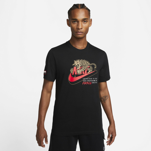 

Nike Mens Nike Tunnel Walk T-Shirt - Mens Black/Red Size 3XL