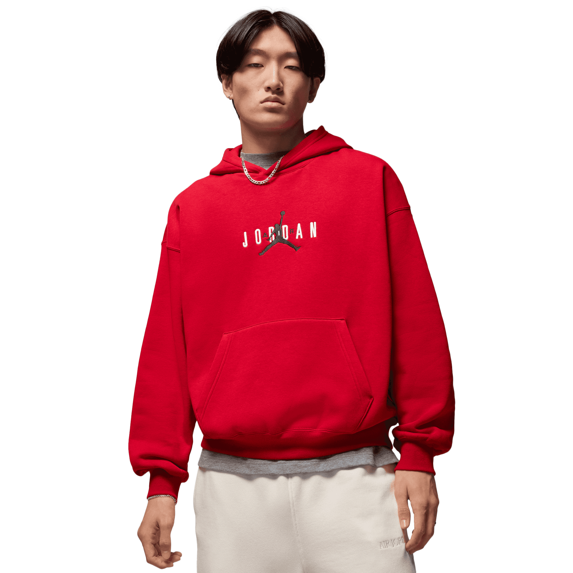 Jordan Brooklyn Oversize Stretch Pullover Hoodie - Men's | Champs