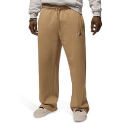 Men's - Jordan Brooklyn Oversize Stretch Pants - Tan/Black