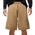 Jordan Brooklyn Oversize Stretch Shorts - Men's Tan/Black