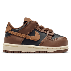 Girls' Toddler - Nike Dunk Low - Brown/Black