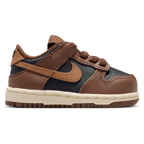 GIRLS - Nike Dunk Low - Brown/Black