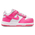 Nike Dunk Low - Girls' Toddler White/Laser Fuchsia