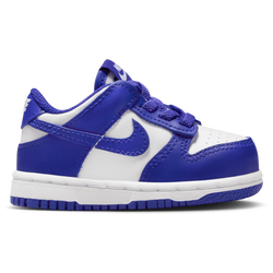 Boys' Toddler - Nike Dunk Low  - White/Purple
