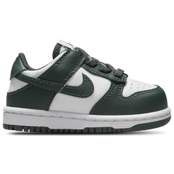 Boys' Toddler - Nike Dunk Low - White/Vintage Green/White