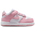 Nike Dunk Low - Girls' Toddler Soft Pink/White