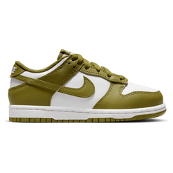 Boys' Preschool - Nike Dunk Low - White/Pacific Moss