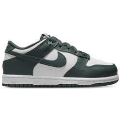 Boys' Preschool - Nike Dunk Low - White/Vintage Green/White