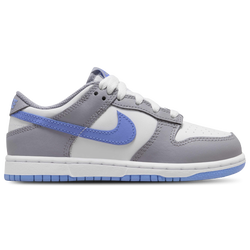 Boys' Preschool - Nike Dunk Low - White/Royal Pulse/Cement Grey