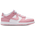 Nike Dunk Low - Girls' Preschool Medium Soft Pink/White