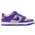 Nike Dunk Low - Boys' Grade School College Grey/Persian Violet/Wild Grape