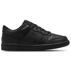 Boys' Grade School - Nike Dunk Low - Black/Black