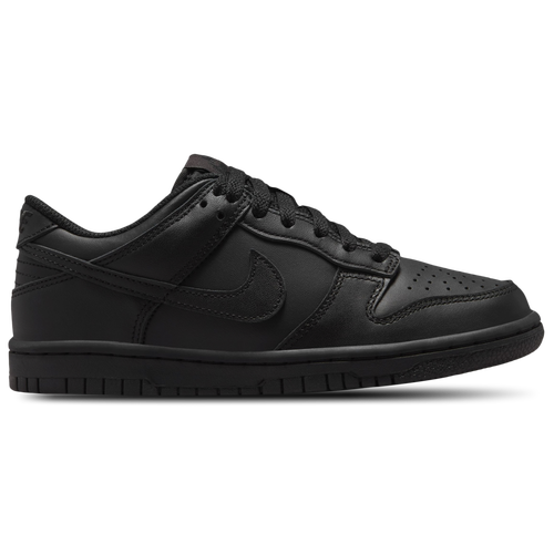 Boys' Grade School - Nike Dunk Low - Black