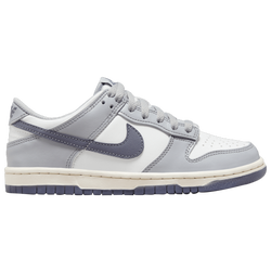 Boys' Grade School - Nike Dunk Low - Light Carbon/White/Platinum