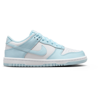 Boys' Grade School - Nike Dunk Low - Blue/White