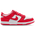 Nike Dunk Low - Boys' Grade School White/University Red