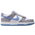 Nike Dunk Low - Girls' Grade School White/Royal/Grey