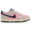 Nike Dunk Low - Boys' Grade School Black/Pink Rise/Light Orewood Brown