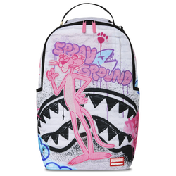 Adult - Sprayground Pink Panther Graffiti Backpack - Pink/Multi