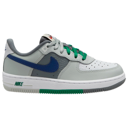 Boys' Preschool - Nike Air Force 1 Lv8 1 - Light Silver/Deep Royal/White