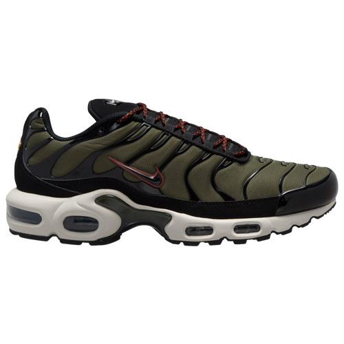 

Nike Mens Nike Air Max Plus - Mens Running Shoes Green/Black/Grey Size 13.0