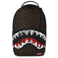 Sprayground Sharkmouth Paris Backpack - Sprayground Brown/Red