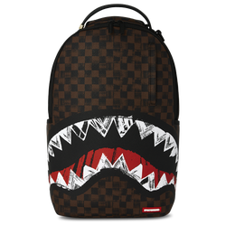 Adult - Sprayground Sharkmouth Paris Backpack - Brown/Red