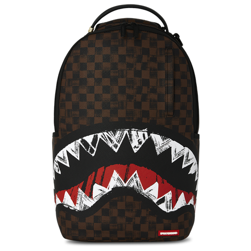  - Sprayground Sharkmouth Paris Backpack - Brown/Red