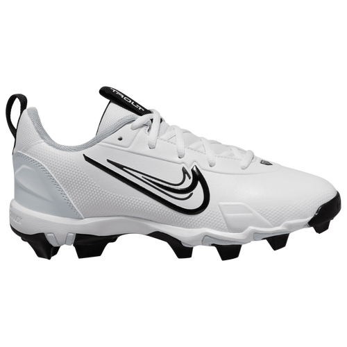 

Nike Boys Nike Force Trout 9 Keystone - Boys' Grade School Baseball Shoes White/Black/Pure Platinum Size 05.5