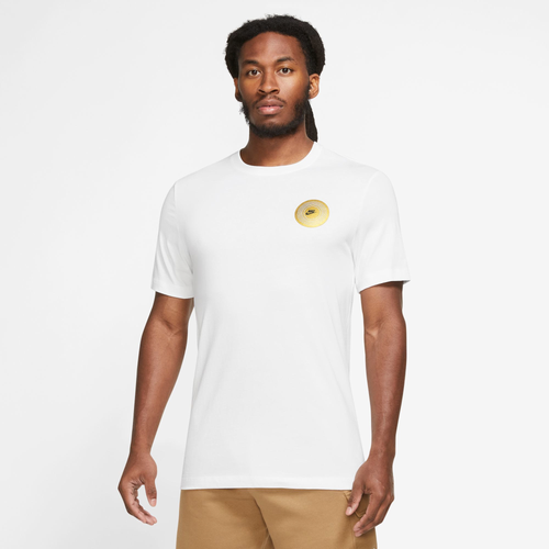 Nike Hiphop Cotton Graphic T-shirt White/white ModeSens In 