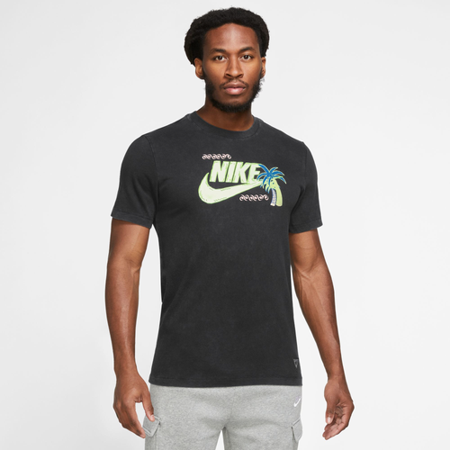 Nike Mens  Nsw Beach Party Hbr T-shirt In Black/black