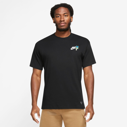 

Nike Mens Nike NSW Beach Party LBR T-Shirt - Mens Black/Black Size M