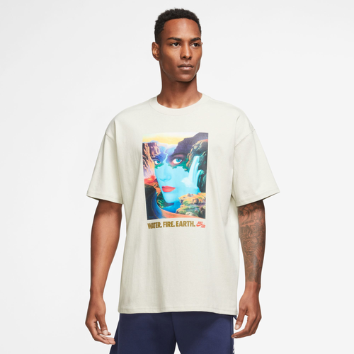 

Nike Mens Nike Bring It Out T-Shirt - Mens Beige/Beige Size XXL