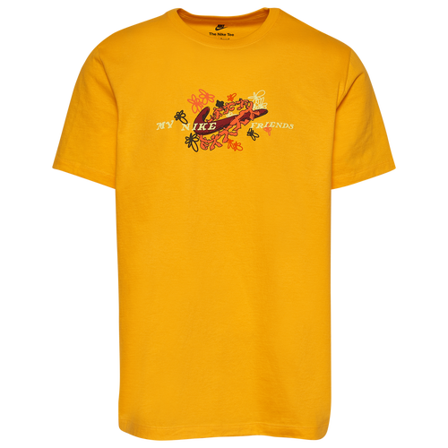 

Nike All S&S T-Shirt - Mens University Gold/Black Size L