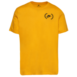 Men's - Nike Squiggles T-Shirt - University Gold/Black