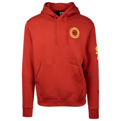 Men's - Nike Squiggles Hoodie - Red/Multi