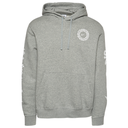 Men's - Nike Squiggles Hoodie - Grey/White