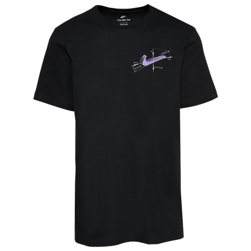 

Nike Mens Nike Swept Wing T-Shirt - Mens Black/Gold Size XL