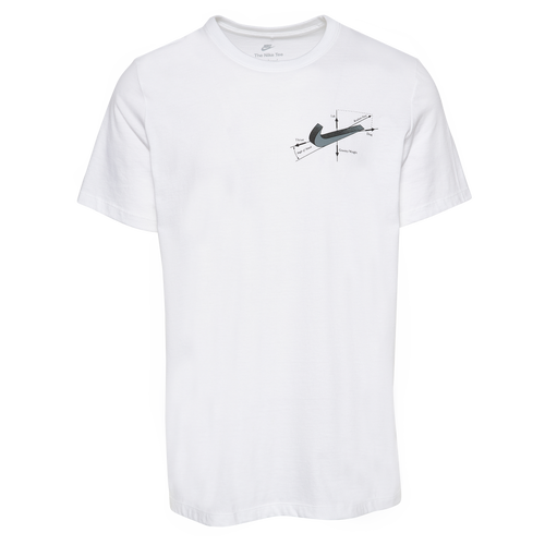 

Nike Mens Nike Swept Wing T-Shirt - Mens White/Silver Size XL