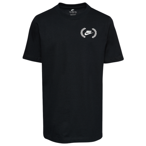 

Nike Boys Nike Squiggles T-Shirt - Boys' Grade School Black/White Size L
