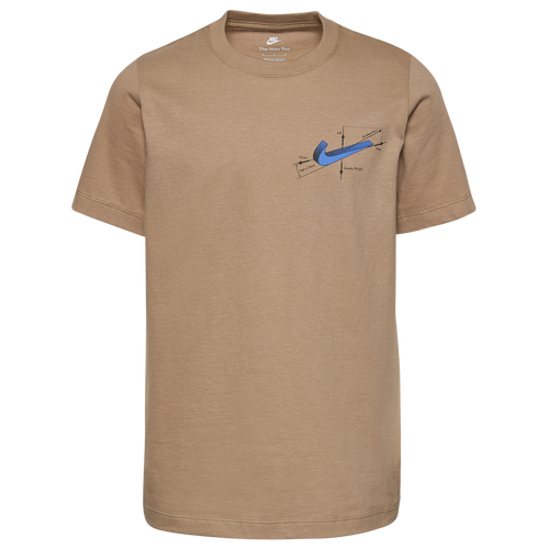 

Boys Nike Nike Swept Wing T-Shirt - Boys' Grade School Khaki Size S