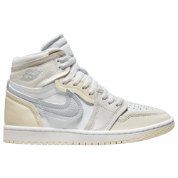 Women's - Jordan Air Jordan 1 MM High - Sail/Pure Platinum/White