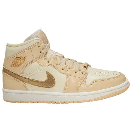  - Jordan AJ 1 Mid SE - Gold/White Beige