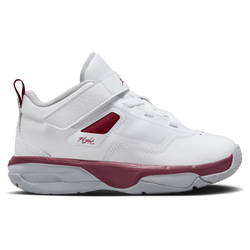 Boys' Preschool - Jordan Stay Loyal 3 - White/Team Red/Wolf Grey