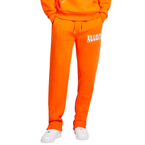 

All City By Just Don Mens All City By Just Don Pants - Mens Red Orange Size S
