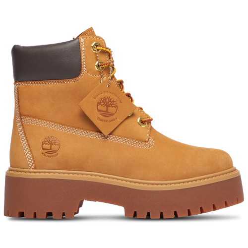 

Timberland Girls Timberland 6 Inch Stonestreet Platform - Girls' Grade School Shoes Wheat Size 06.0