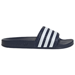 Boys' Grade School - adidas Originals Adilette Slides - White/Legend Ink/Legend Ink