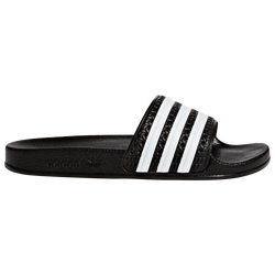 Boys' Grade School - adidas Originals Adilette Slides - Core Black/Core Black/White